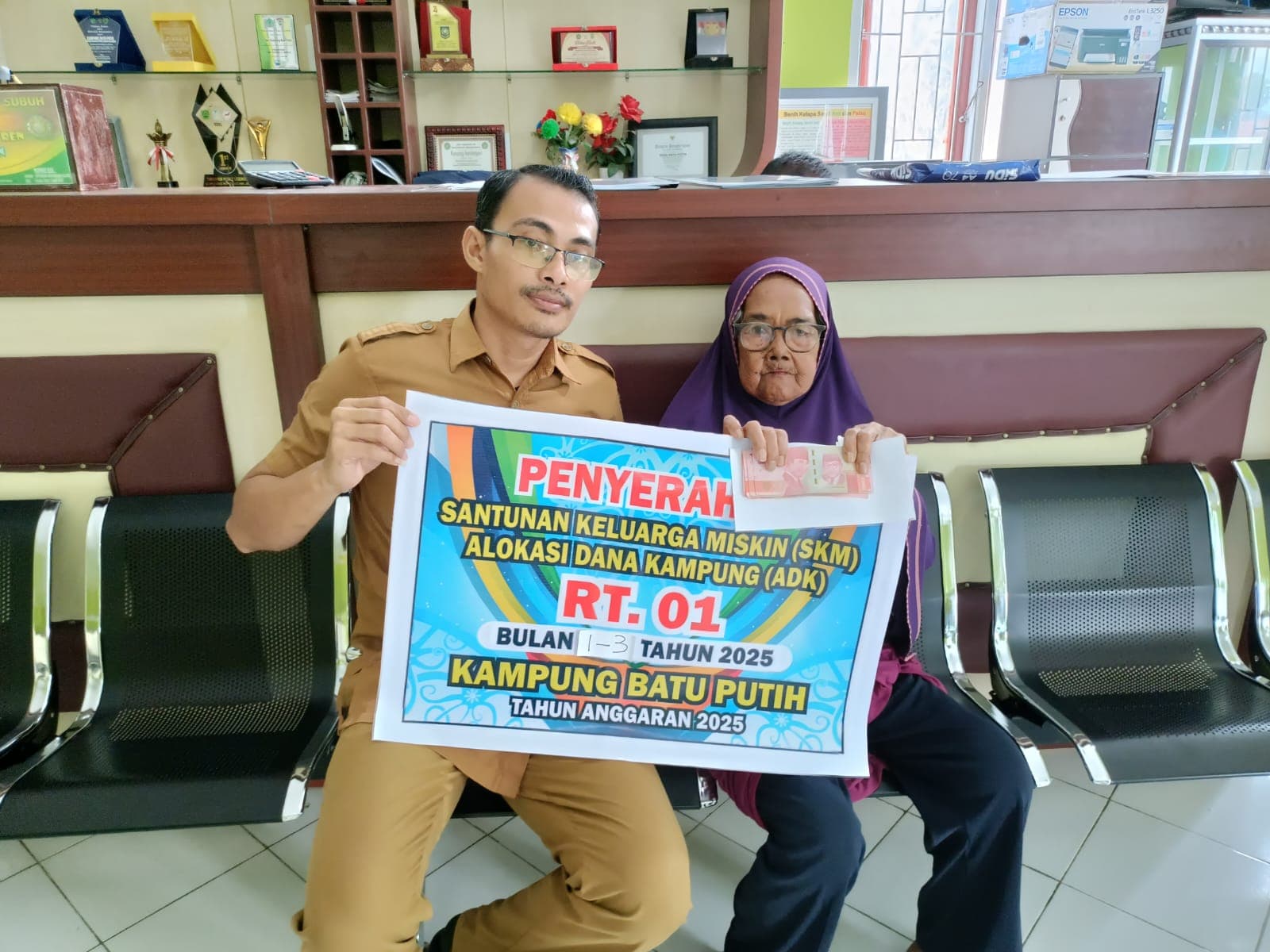 Santunan Keluarga Miskin ( SKM ) Tahap 1 TA. 2025