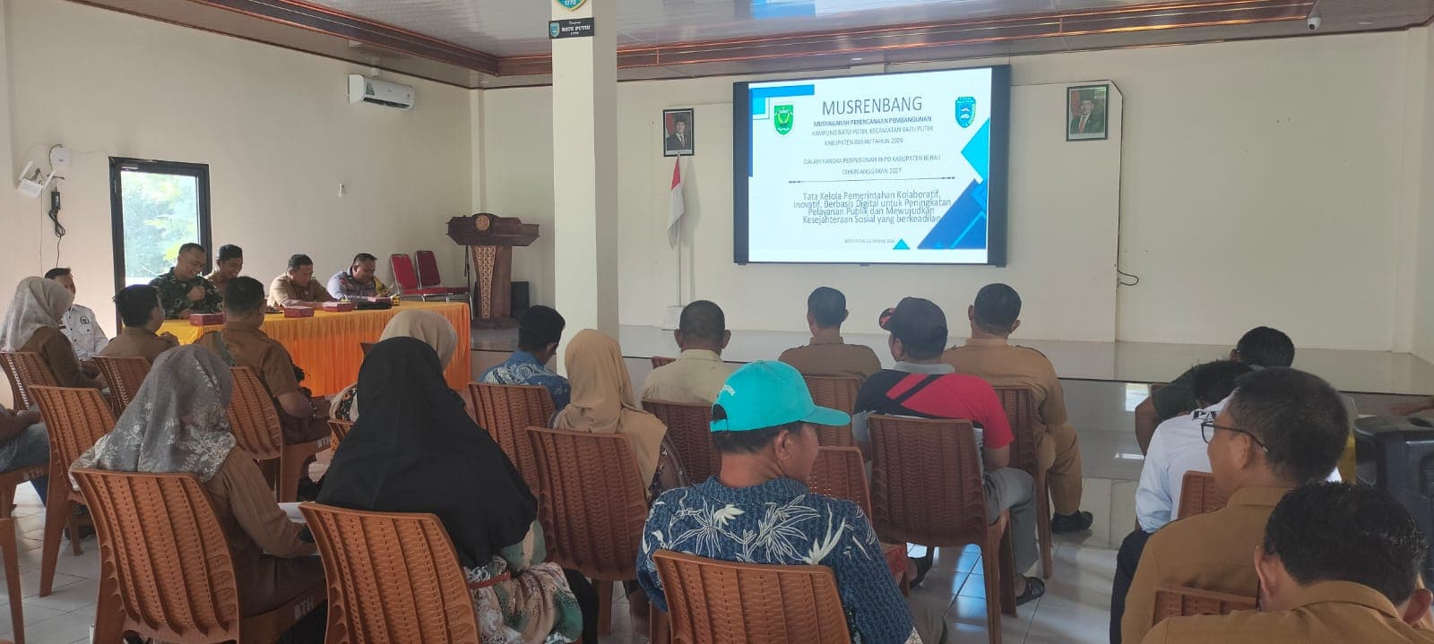 Rapat Musyawarah Perencanaan Pembangunan (Musrenbang) Kampung Batu Putih Tahun 2027